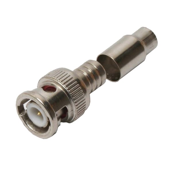 Quest Technology International BNC (Male) Connector, 50 Ohm - 2Pc-Crimp-On, Rg-59/62 Pvc CBN-2110